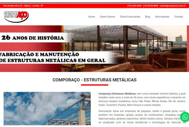 Site Institucional Comporaço